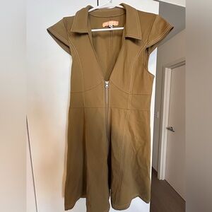 Army green dress
